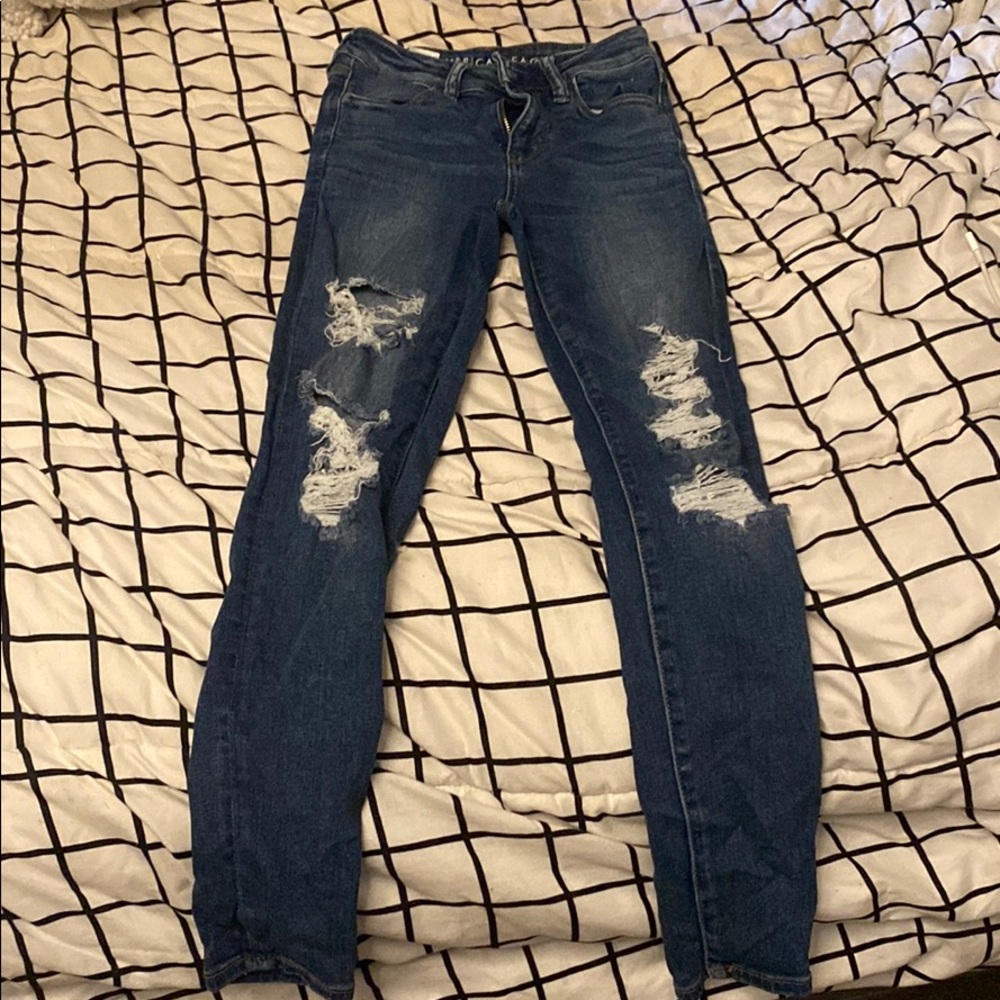 American Eagle High Rise skinny jeans